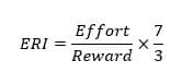 Effort-Reward-Imbalance-Ratio